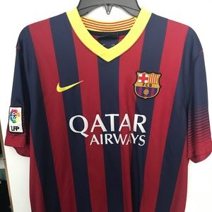 Nike Barcelona Gerard Pique Soccer Jersey